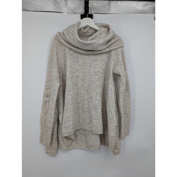 For Thee Cowl Neck Sweater Long Sleeve Women's Large Lagenlook Cold Weather ** - Picture 1 of 7
